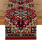 Rustic Persian Farmhouse Linen Table Runner for Dining & Holiday Decor