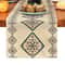 Bohemia Persian Style Linen Table Runner Farmhouse Wedding & Holiday Table Decor