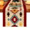 Bohemia Persian Style Linen Table Runner Farmhouse Wedding & Holiday Table Decor