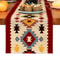 Bohemia Persian Style Linen Table Runner Farmhouse Wedding & Holiday Table Decor
