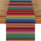 Mexican Fiesta Serape Table Runner Colorful Stripes Linen Party Decor Table Runner For Dia De Los 4