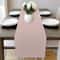 Pink White Gingham Table Runner For Dining Holiday Kitchen Table Decor 2