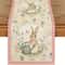 Spring Bunny Floral Easter Table Runner Seasonal Spring Table Decor For Kitchen Dining 5