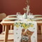 Premium Lemon Linen Table Runner For Kitchen Dining Farmhouse Spring Floral Table Decor 4