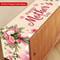 Happy Mothers Day Floral Mothers Day Table Runner Rose Print Dining Table Decor 1