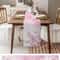 Elegant Cherry Blossom Table Runner Linen Table Runner Farmhouse Decor for Spring Summer Table Decor