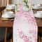 Elegant Cherry Blossom Table Runner Linen Table Runner Farmhouse Decor for Spring Summer Table Decor