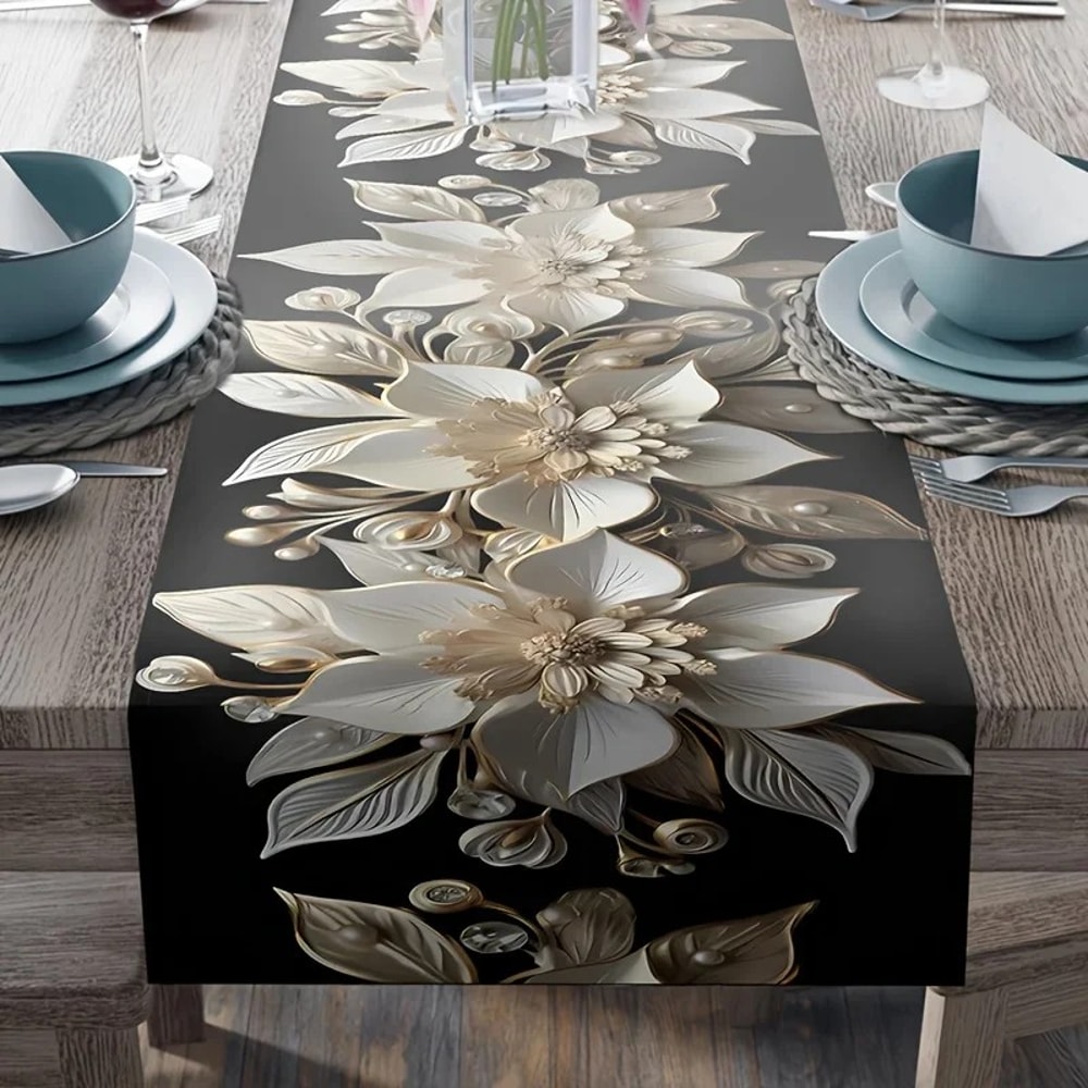 French Luxury Banquet Tablecloth For Weddings Hotels And Elegant Dining 2