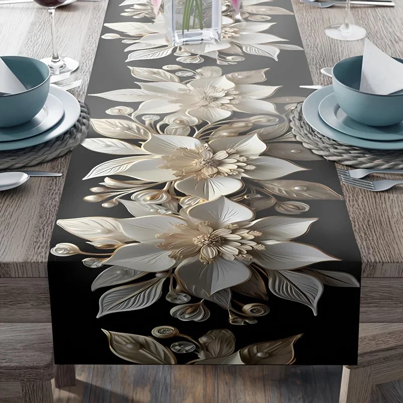 French Luxury Banquet Tablecloth For Weddings Hotels And Elegant Dining 2