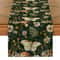 Witchy Table Runner With Moth Moon Mushroom Dining Decor 5