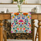 Mexican Floral Table Runner For Cinco De Mayo And Day Of The Dead Decor 1