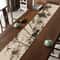 Chinese Zen Waterproof Tea Table Runner for Tea Ceremony Decor