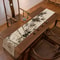 Chinese Zen Waterproof Tea Table Runner for Tea Ceremony Decor