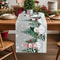 Christmas Snowman Linen Table Runner for Festive Winter Dining Decor