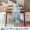 Snowman Christmas Table Runner Linen Winter Dining Decor
