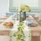 Fresh Lemon Table Runner for Spring Summer Farmhouse Kitchen Decor