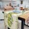 Fresh Lemon Table Runner for Spring Summer Farmhouse Kitchen Decor