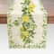 Fresh Lemon Table Runner for Spring Summer Farmhouse Kitchen Decor
