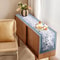 Spring Bird And Floral Linen Table Runner For Kitchen Dining Decor 4