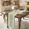 Easter Daisy Linen Table Runner For Spring Farmhouse Dining Decor 2