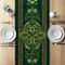 Celtic Clover Table Runner for Irish Table Decor