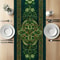 Celtic Clover Table Runner for Irish Table Decor