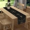 Ramadan Mystical Astrology Linen Table Runner For Elegant Dining Decor 1