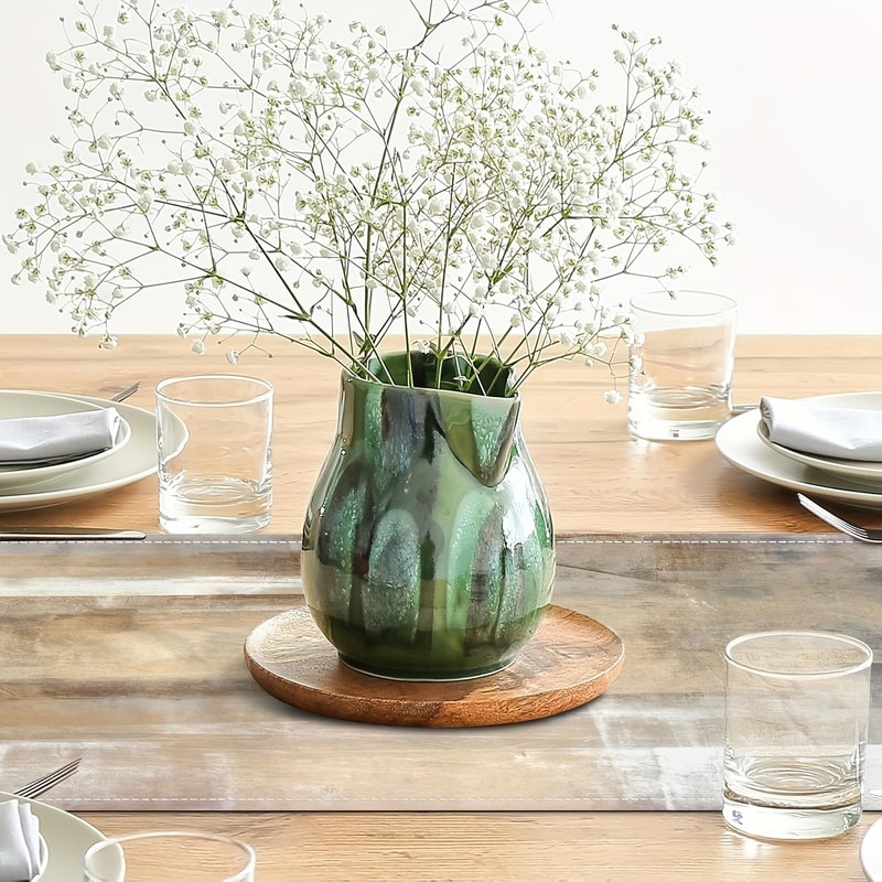 Cartoon Animal Farmhouse Table Runner for Kitchen and Dining