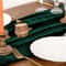 Emerald Green Velvet Table Runner for Weddings Christmas and Party Decor