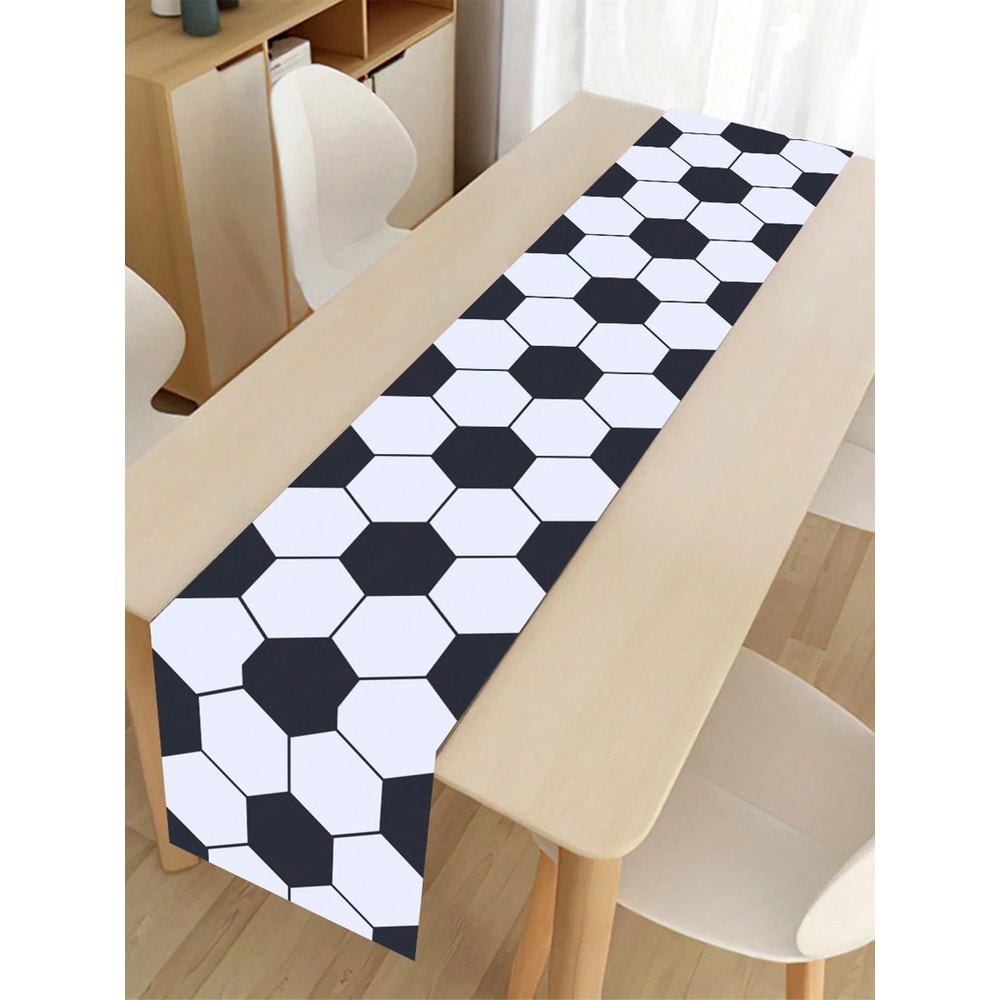 Soccer Field Linen Soccer Table Runner For Game Day Decor 5