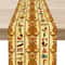 Egyptian Hieroglyphics Table Runner Pharaoh Dining Decor For Kitchen And Parties 0