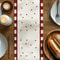 Valentine Cat Heart Linen Table Runner For Romantic Dining Decor 1