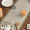 Beige Green Striped Table Runner For Elegant Dining And Coffee Table Decor 4