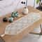 European Lace Table Runner Hollow Floral Polyester Table Cover For Dining Decor 0