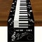 Piano Keys Music Note Table Runner For Dining Room Decor 5