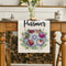 Happy Passover Linen Table Runner For Pesach Seder 1