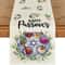 Happy Passover Linen Table Runner For Pesach Seder 5