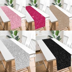 solid color non woven table runner for weddings parties and holiday decor
