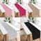 Solid Color Non Woven Table Runner For Weddings Parties And Holiday Decor 0