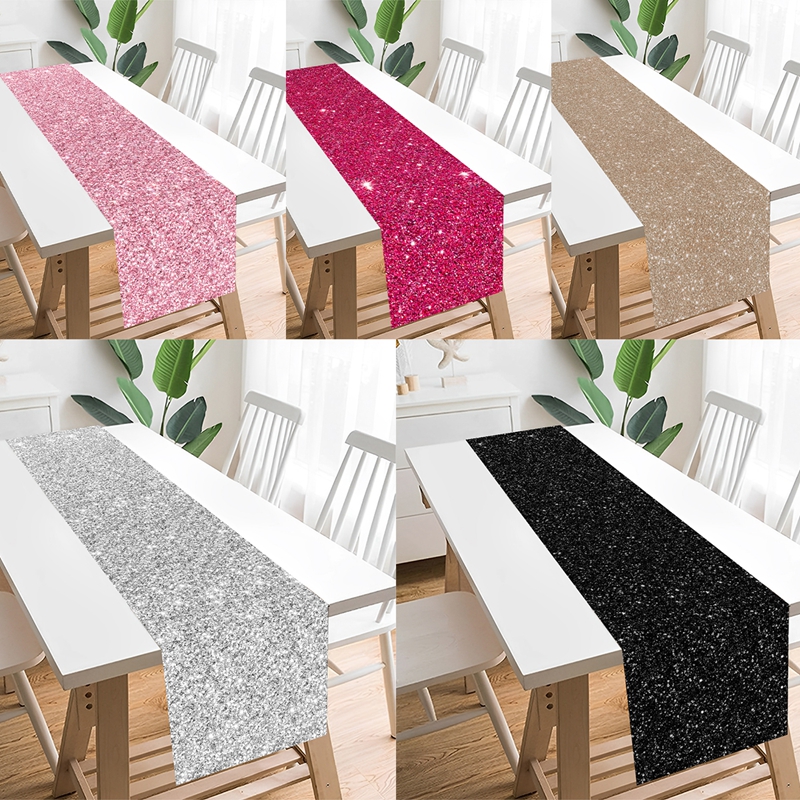 Solid Color Non Woven Table Runner For Weddings Parties And Holiday Decor 0