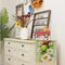Farmhouse Easter Daisy Linen Table Runner For Spring Dining Table Decor 2