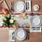Spring Gnome Ladybug Linen Table Runner For Farmhouse Kitchen Decor 2