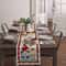 Spring Gnome Ladybug Linen Table Runner For Farmhouse Kitchen Decor 3