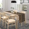 Geometric Linen Table Runner For Dining Table Decor 2