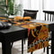 Woman Linen Table Runner With Elephant And Giraffe Dining Decor 2