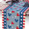Mickey Mouse Stars And Stripes Table Runner For 4th Of July Decor 2
