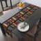 Vintage Bookshelf Table Runner For Book Lover Dining Decor 0