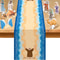 Passover Table Runner Red Sea Design For Seder And Pesach Decor 0