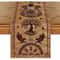 Vintage Viking Raven Table Runner Linen Feel Norse Dining Decor