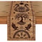 Vintage Viking Raven Table Runner Linen Feel Norse Dining Decor